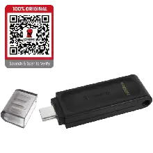 KINSTON DATATRAVELER 70 128GB TYPE C FLASH DRIVE